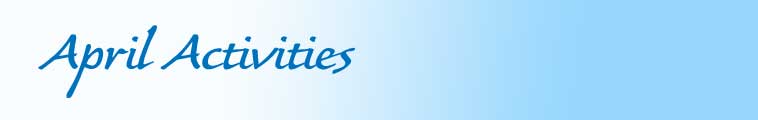 April Activities Banner